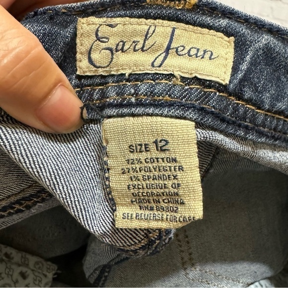 EARL JEANS straight fit dark wash denim women’s pants in size 12 western EUC - Picture 13 of 13